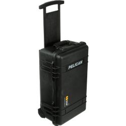 Pelican 1510 Carry On Case with Foam Set (Black)