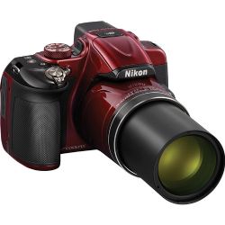 Nikon Coolpix P600 Digital Camera (Red)