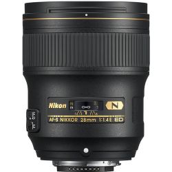 Nikon AF-S NIKKOR 28mm f/1.4E ED Lens